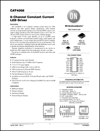 Click here to download CAT4008 Datasheet