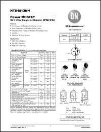 Click here to download NTD4813NHT4G Datasheet