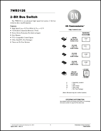 Click here to download 7WB3126CMX1TCG Datasheet