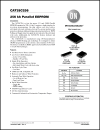 Click here to download CAT28C256H13A-12T Datasheet