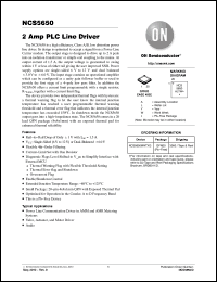 Click here to download NCS5650MNTXG Datasheet