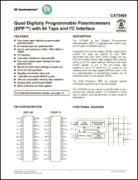 Click here to download CAT5409WI-50 Datasheet