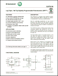 Click here to download CAT5116VI-GT3 Datasheet