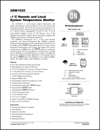 Click here to download ADM1032ARZ Datasheet