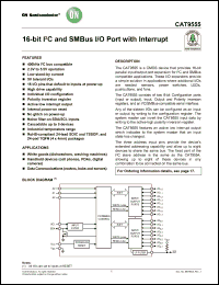 Click here to download CAT9555HT6I-GT2 Datasheet