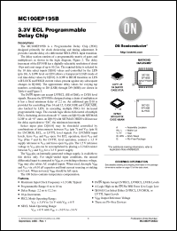 Click here to download MC100EP195BMNG Datasheet
