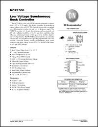 Click here to download NCP1586DR2G Datasheet