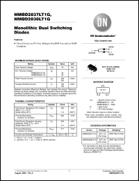 Click here to download MMBD2837LT1G_09 Datasheet