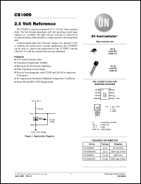 Click here to download CS1009GD8 Datasheet