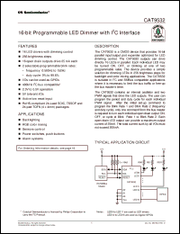 Click here to download CAT9532WI-T1 Datasheet