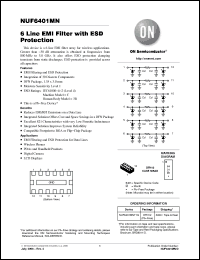 Click here to download NUF6401MN_06 Datasheet