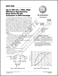 Click here to download NCP1508MNR2G Datasheet