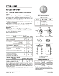 Click here to download NTHD4102P Datasheet