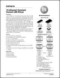 Click here to download CAT4016HV6-T2 Datasheet