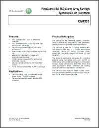 Click here to download CM1233 Datasheet