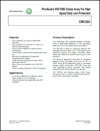 Click here to download CM1233-08DE Datasheet