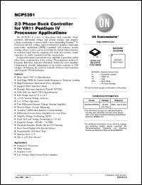 Click here to download NCP5391MNR2G Datasheet