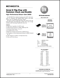 Click here to download MC74HC377A Datasheet