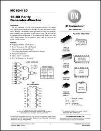 Click here to download MC10H160_06 Datasheet
