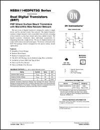 Click here to download NSBA114YDP6T5G Datasheet