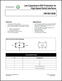 Click here to download CM1263-02SE Datasheet