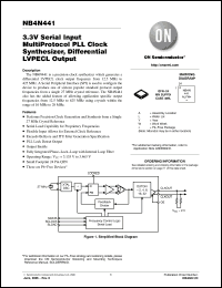 Click here to download NB4N441MNG Datasheet