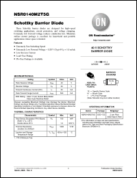 Click here to download NSR0140 Datasheet