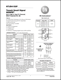 Click here to download NTJD4152P Datasheet