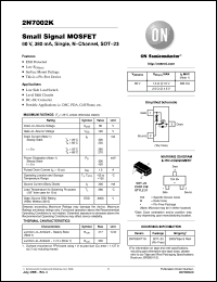 Click here to download 2N7002KT1G Datasheet