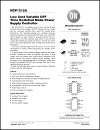 Click here to download NCP1215A Datasheet