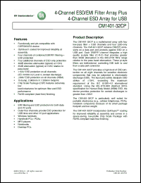 Click here to download CM1401-32CP Datasheet