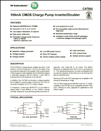 Click here to download CAT660ELA Datasheet