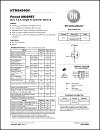 Click here to download NTMS4840NR2G Datasheet