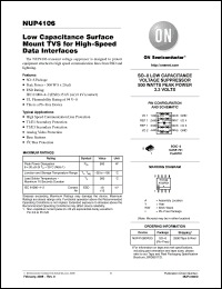 Click here to download NUP4106 Datasheet