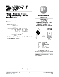 Click here to download TIP110_05 Datasheet