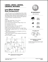 Click here to download LM2903VDR2G Datasheet