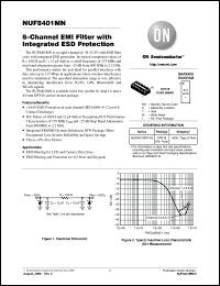 Click here to download NUF8401MN_09 Datasheet