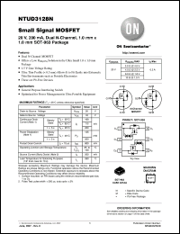 Click here to download NTUD3128N Datasheet