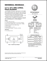 Click here to download NBXSBA022LN1TAG Datasheet