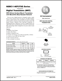 Click here to download NSBC114EF3T5G Datasheet