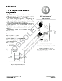 Click here to download CS5201-1GSTR3G Datasheet