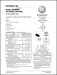 Click here to download NTF3055-100T3LF Datasheet
