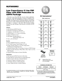 Click here to download NUF8000MUT2G Datasheet