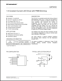Click here to download CAT4101TV-T75 Datasheet