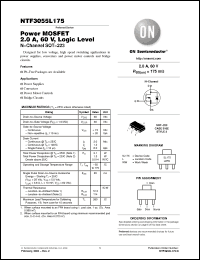 Click here to download NTF3055L175T3LFG Datasheet