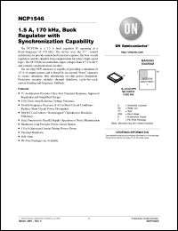 Click here to download NCP1546 Datasheet