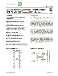 Click here to download CAT5261WI-50 Datasheet