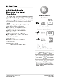 Click here to download NLSV4T244DR2G Datasheet