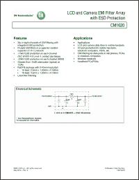 Click here to download CM1620 Datasheet