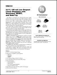 Click here to download CS8151D2G Datasheet